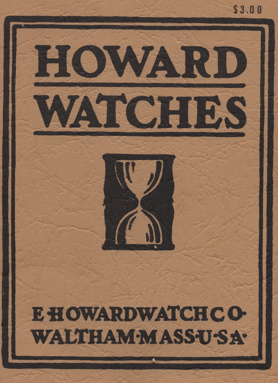 Howard Watches Catalog (1909) Cover Image