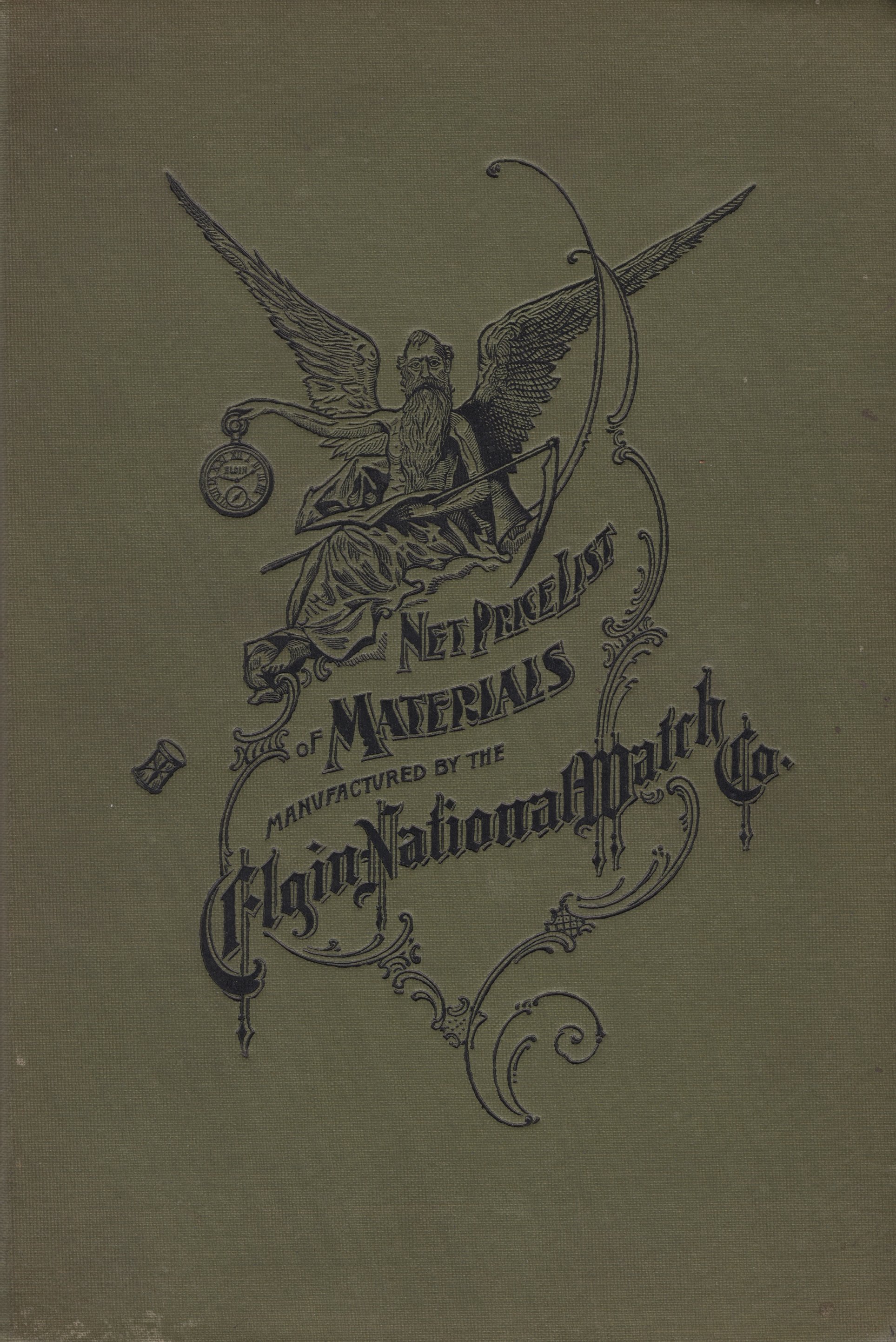 Net Price List of Materials Manufactured by the Elgin National Watch Co. (1904) Cover Image