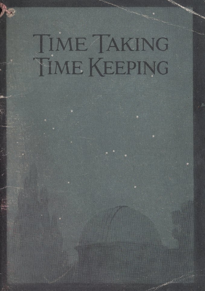 Time Taking, Time Keeping (1913) Cover Image