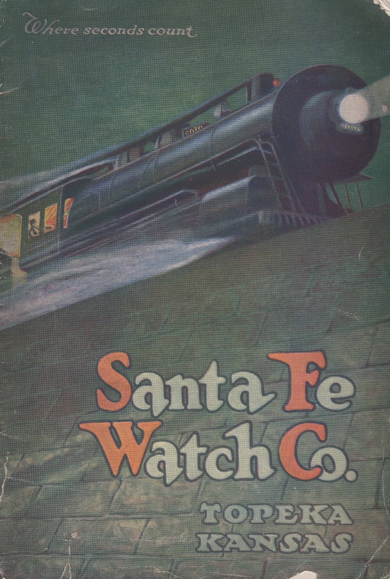 Santa Fe Watch Co. Catalog (c.1920) Cover Image